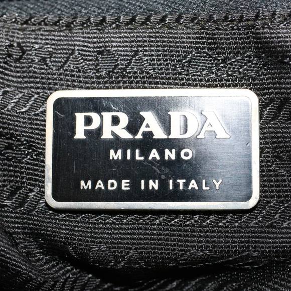 PRADA Backpack Nylon Leather Black Auth ep921 - Picture 10 of 16
